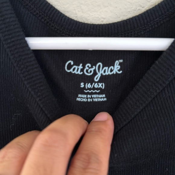 🍂Cat & Jack Ribbed Racerback Tee☀️l🍂 - Picture 3 of 4